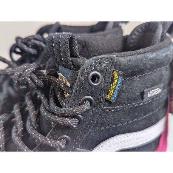 VANS SK8 Hi Dip MTE-2 Hiking Boots Shoes Pink Black Suede Womens 5.5 - Picture 5 of 10